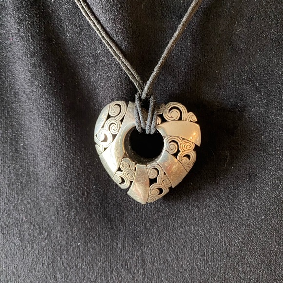 Brighton Kismet Heart Puffy Necklace - Picture 4 of 4